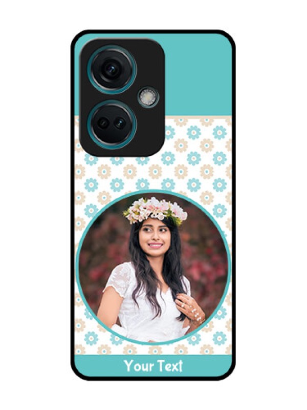 Custom Nord CE 3 5G Custom Metal Phone Case - Beautiful Flowers Design