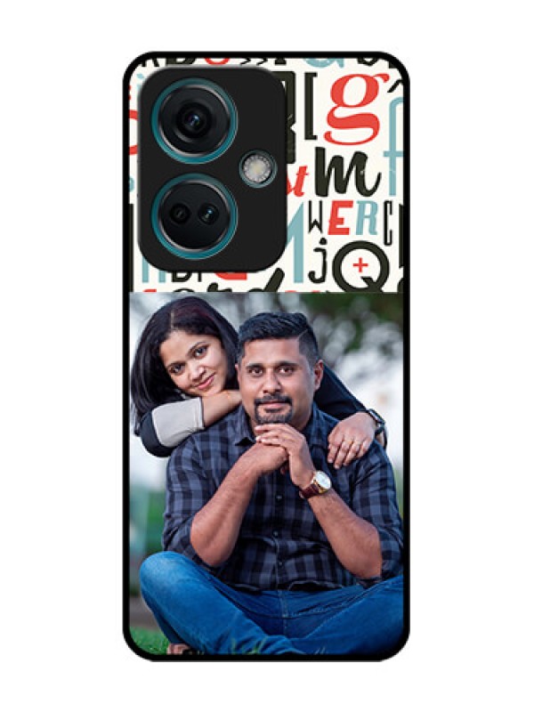 Custom Nord CE 3 5G Custom Metal Phone Case - Alphabet Design