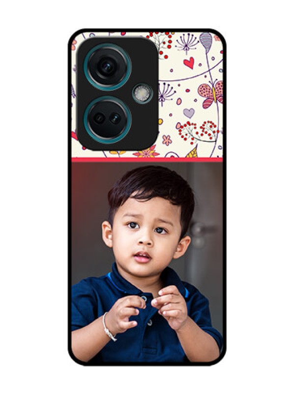 Custom Nord CE 3 5G Custom Metal Phone Case - Premium Floral Design