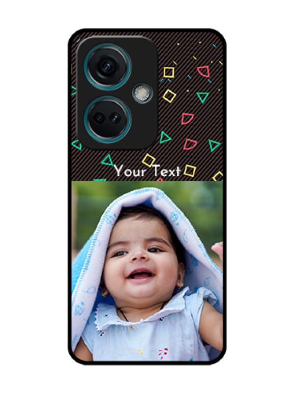 Custom Nord CE 3 5G Custom Metal Phone Case - With Confetti Birthday Design