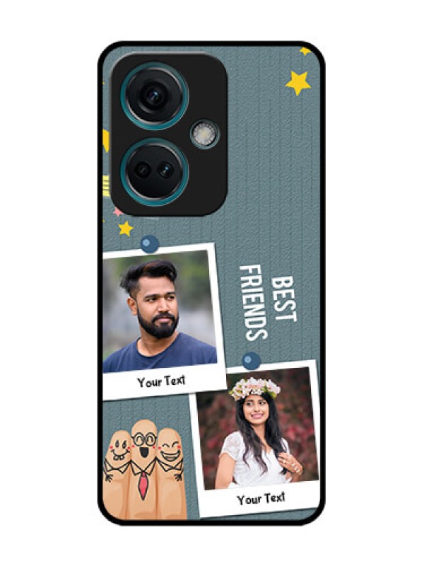 Custom Nord CE 3 5G Custom Metal Phone Case - Sticky Frames And Friendship Design