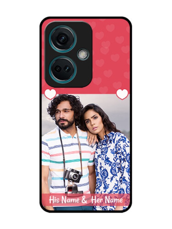 Custom Nord CE 3 5G Custom Metal Phone Case - Simple Love Design