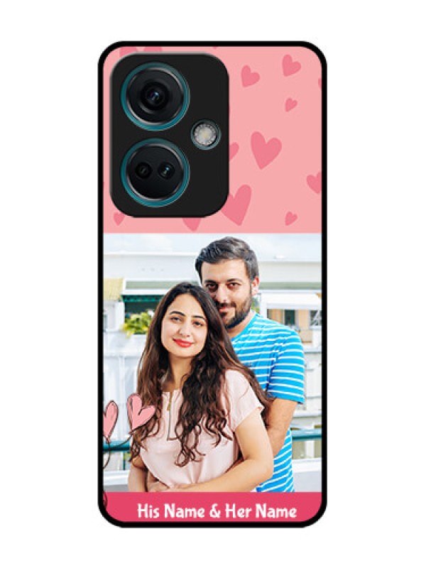 Custom Nord CE 3 5G Custom Metal Phone Case - Love Design Peach Color