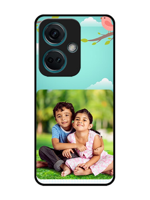 Custom Nord CE 3 5G Custom Metal Phone Case - Doodle Love Design