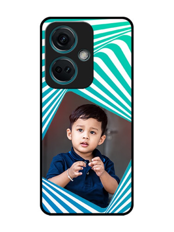 Custom Nord CE 3 5G Custom Metal Phone Case - Abstract Spiral Design