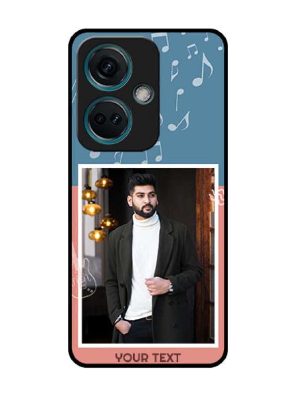 Custom Nord CE 3 5G Custom Metal Phone Case - With Color Musical Note Design