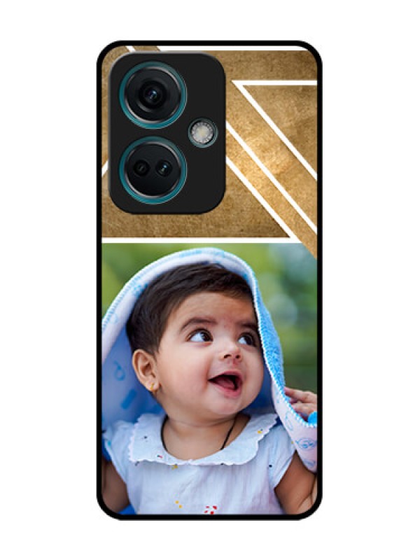 Custom Nord CE 3 5G Custom Metal Phone Case - Gradient Abstract Texture Design