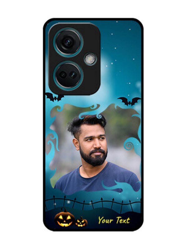 Custom Nord CE 3 5G Custom Metal Phone Case - Halloween Frame Design