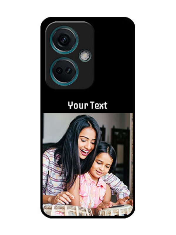 Custom Nord CE 3 5G Custom Metal Phone Case - Photo With Name Design