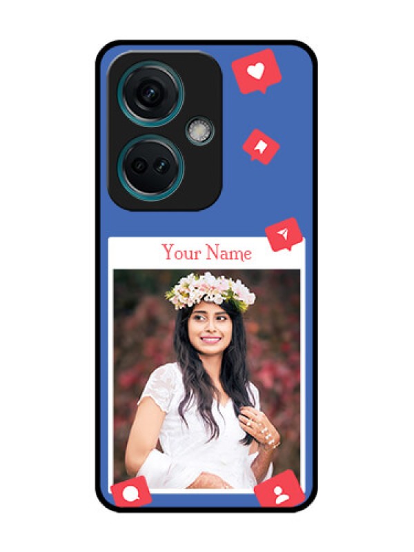 Custom Nord CE 3 5G Custom Metal Phone Case - Like Share And Comment Design