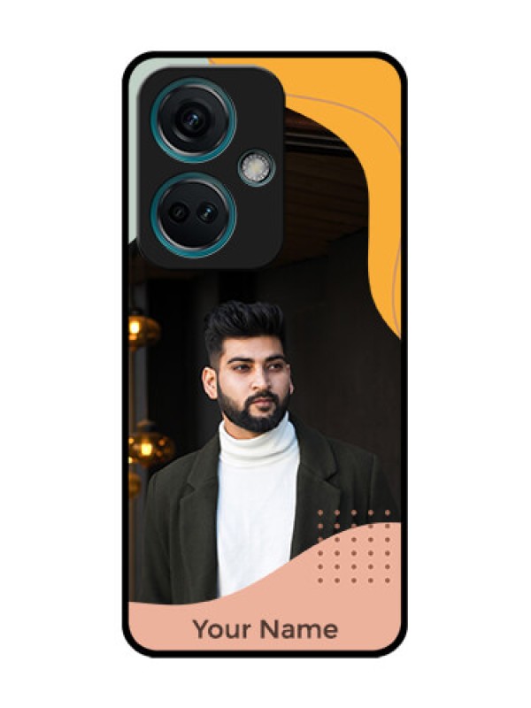 Custom Nord CE 3 5G Custom Metal Phone Case - Tri - Coloured Overlay Design