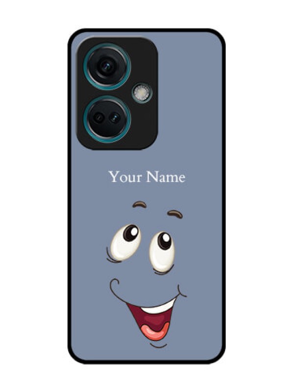 Custom Nord CE 3 5G Custom Metal Phone Case - Laughing Cartoon Face Design