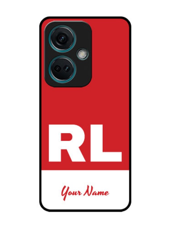 Custom Nord CE 3 5G Custom Metal Phone Case - Dual Tone Custom Text Design