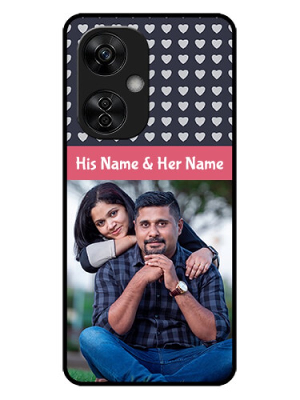 Custom OnePlus Nord CE 3 Lite 5G Custom Metal Phone CaseLove Symbols Design