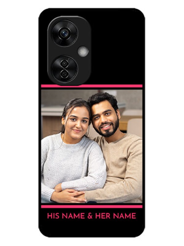 Custom OnePlus Nord CE 3 Lite 5G Custom Metal Phone CaseWith Add Text Design