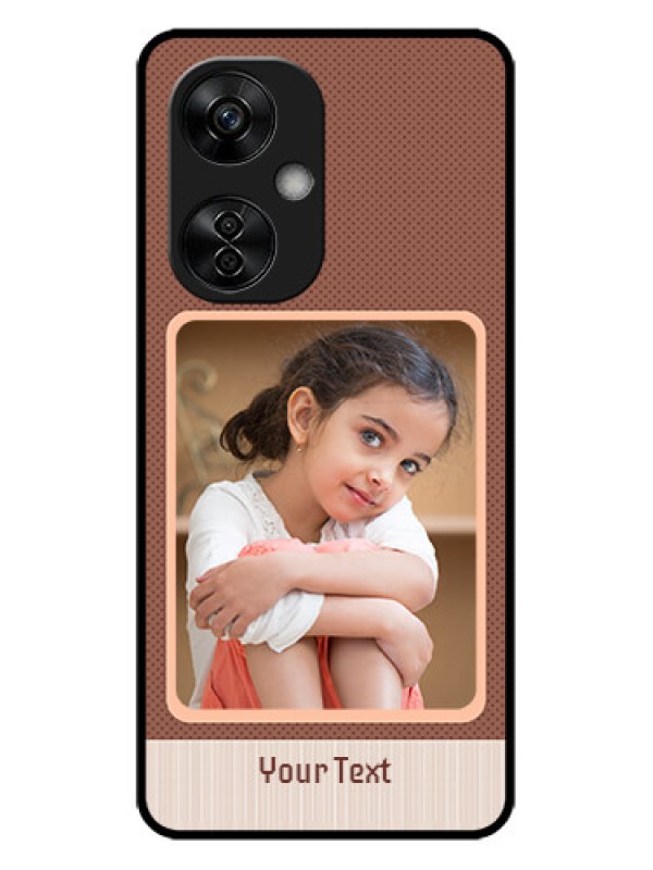 Custom OnePlus Nord CE 3 Lite 5G Custom Metal Phone CaseSimple Pic Upload Design