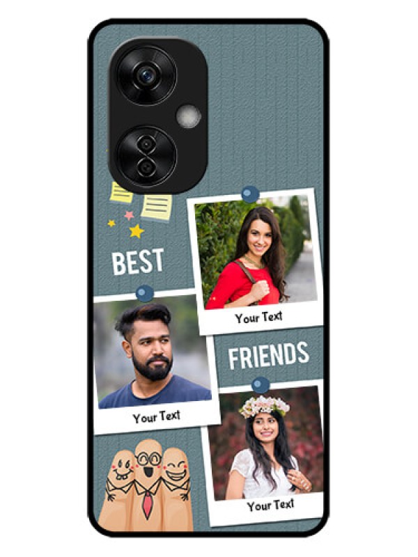 Custom OnePlus Nord CE 3 Lite 5G Custom Metal Phone CaseSticky Frames And Friendship Design