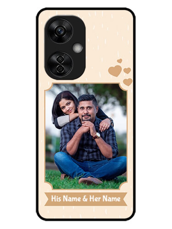 Custom OnePlus Nord CE 3 Lite 5G Custom Metal Phone CaseWith Confetti Love Design