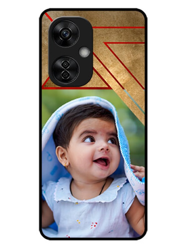 Custom OnePlus Nord CE 3 Lite 5G Custom Metal Phone CaseGradient Abstract Texture Design