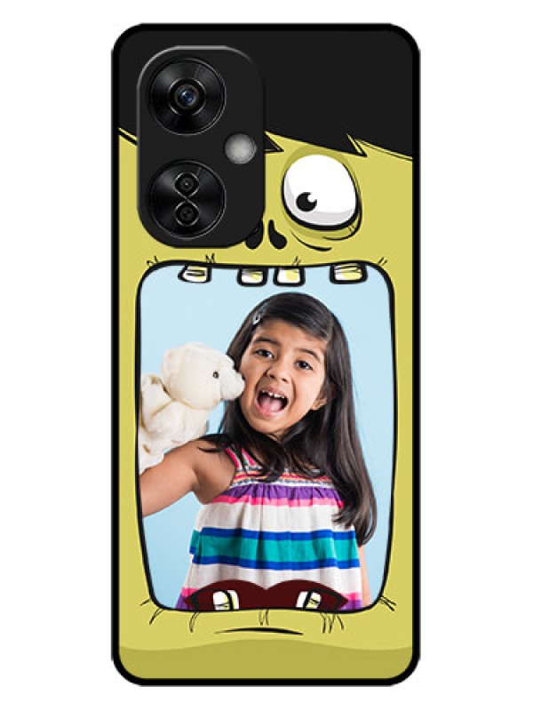 Custom OnePlus Nord CE 3 Lite 5G Custom Metal Phone CaseCartoon Monster Back Case Design