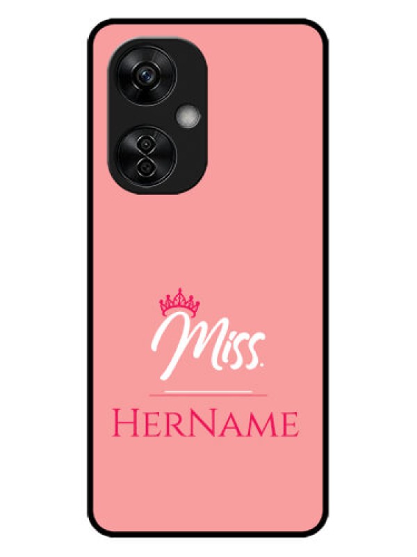 Custom OnePlus Nord CE 3 Lite 5G Custom Metal Phone CaseMrs With Name Design