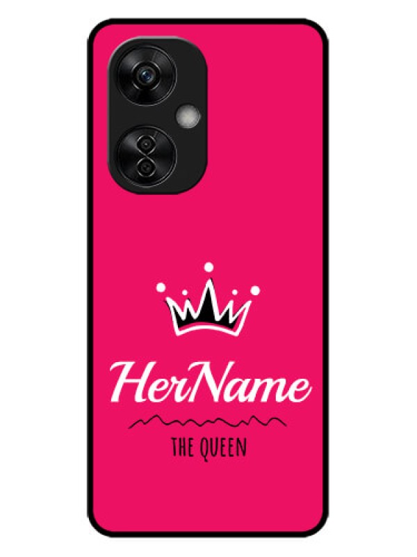Custom OnePlus Nord CE 3 Lite 5G Custom Metal Phone CaseQueen With Name Design