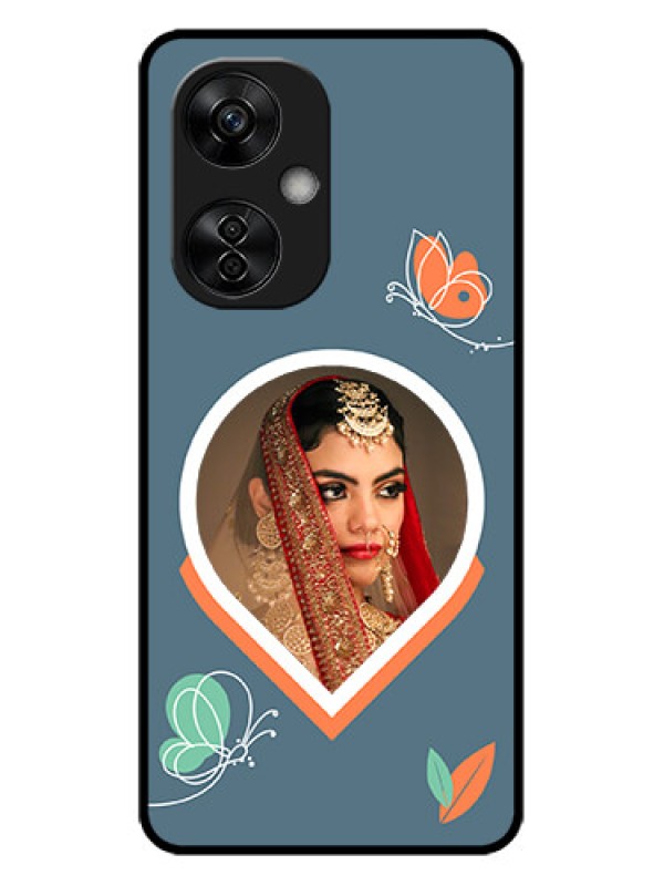 Custom OnePlus Nord CE 3 Lite 5G Custom Metal Phone CaseDroplet Butterflies Design