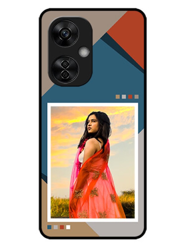 Custom OnePlus Nord CE 3 Lite 5G Custom Metal Phone CaseRetro Color Pallet Design