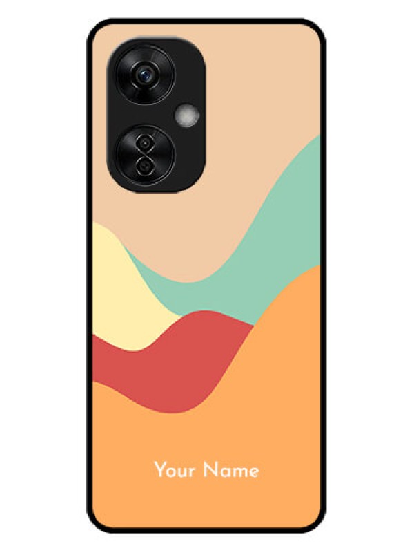 Custom OnePlus Nord CE 3 Lite 5G Custom Metal Phone CaseOcean Waves Multi - Colour Design