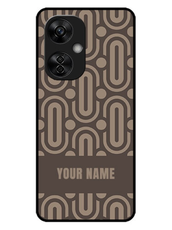 Custom OnePlus Nord CE 3 Lite 5G Custom Metal Phone CaseCaptivating Zero Pattern Design