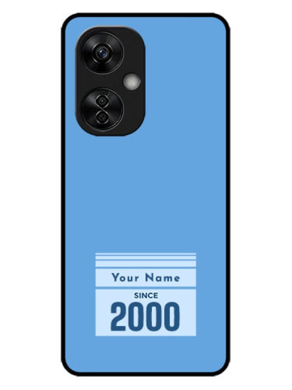 Custom OnePlus Nord CE 3 Lite 5G Custom Metal Phone CaseCustom Year Of Birth Design