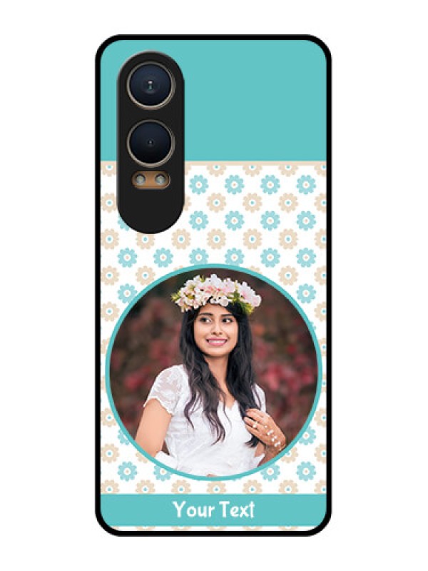 Custom OnePlus Nord Ce 4 Lite 5G Custom Metal Phone CaseBeautiful Flowers Design