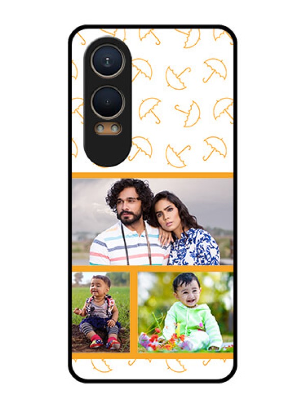 Custom OnePlus Nord Ce 4 Lite 5G Custom Metal Phone CaseYellow Pattern Design