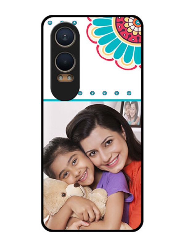 Custom OnePlus Nord Ce 4 Lite 5G Custom Metal Phone CaseFlower Design