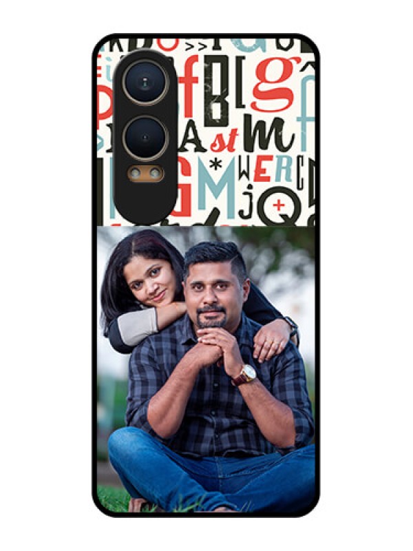 Custom OnePlus Nord Ce 4 Lite 5G Custom Metal Phone CaseAlphabet Design