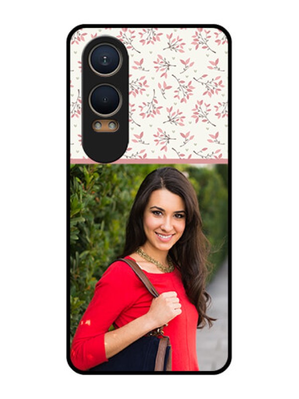 Custom OnePlus Nord Ce 4 Lite 5G Custom Metal Phone CaseStunning Floral Design