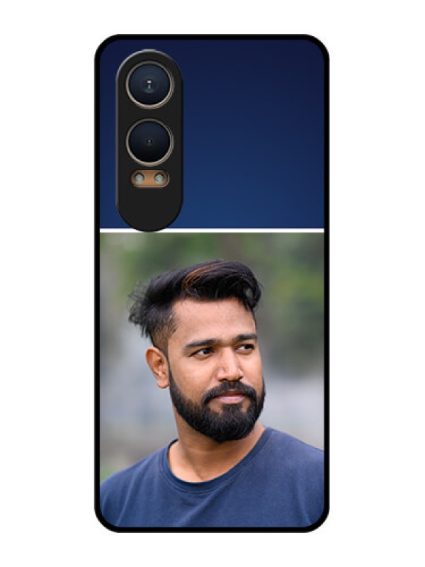 Custom OnePlus Nord Ce 4 Lite 5G Custom Metal Phone CaseSimple Royal Blue Design