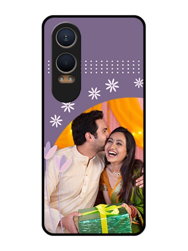 Custom OnePlus Nord Ce 4 Lite 5G Custom Metal Phone CaseLavender Flowers Design