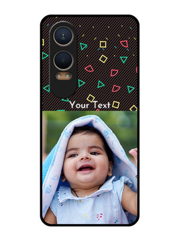Custom OnePlus Nord Ce 4 Lite 5G Custom Metal Phone CaseWith Confetti Birthday Design