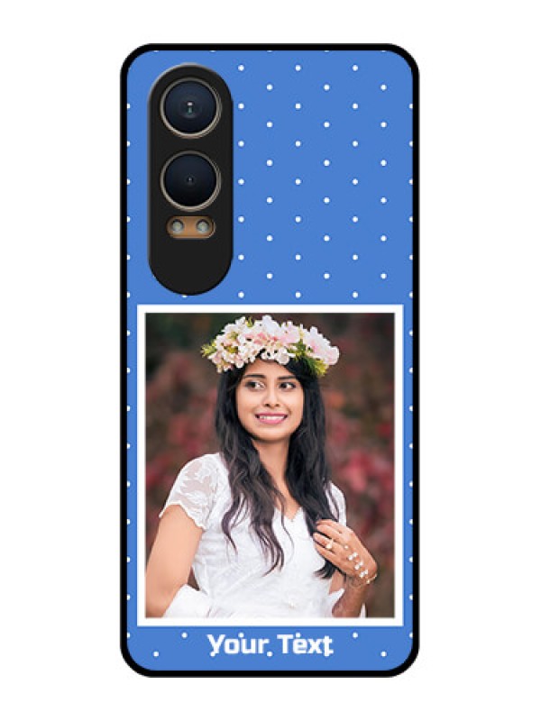 Custom OnePlus Nord Ce 4 Lite 5G Custom Metal Phone CasePolka Dots Design