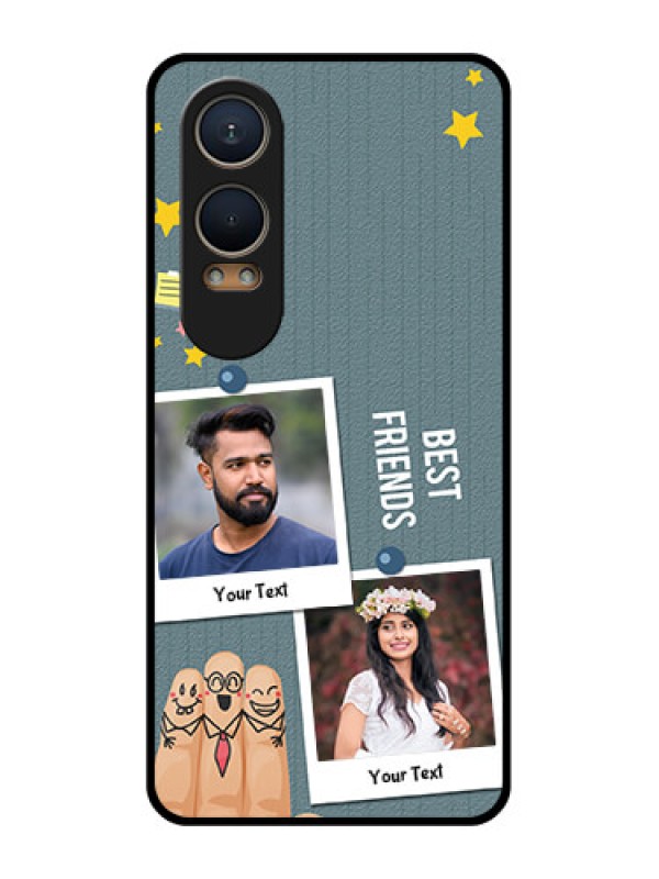 Custom OnePlus Nord Ce 4 Lite 5G Custom Metal Phone CaseSticky Frames And Friendship Design