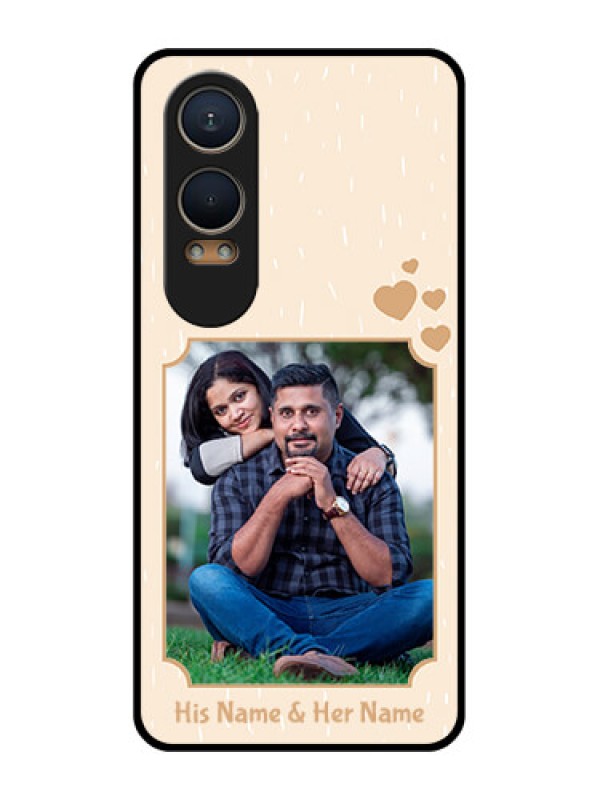 Custom OnePlus Nord Ce 4 Lite 5G Custom Metal Phone CaseWith Confetti Love Design