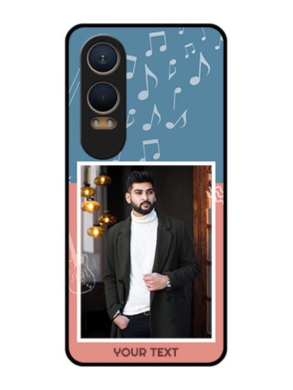 Custom OnePlus Nord Ce 4 Lite 5G Custom Metal Phone CaseWith Color Musical Note Design