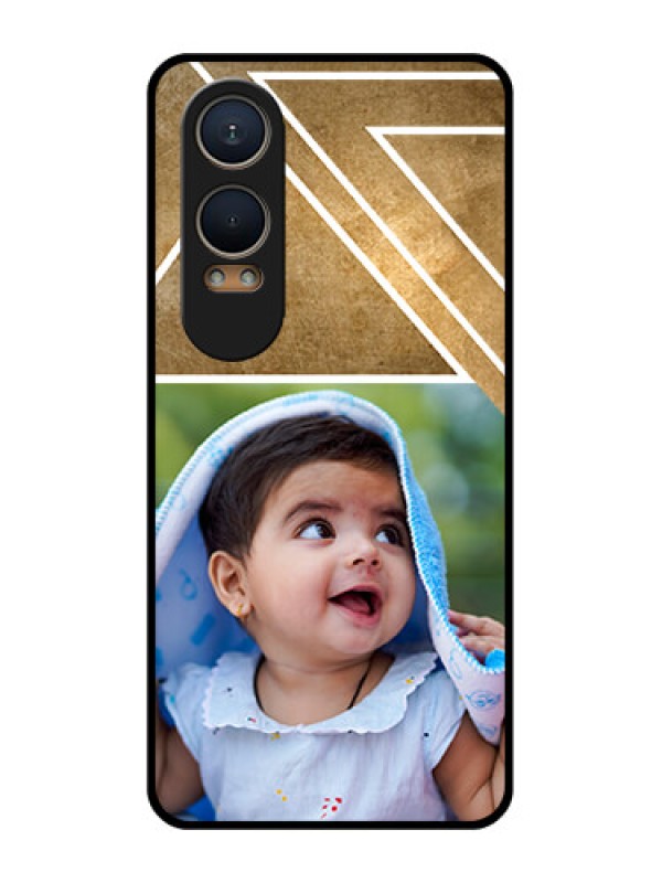 Custom OnePlus Nord Ce 4 Lite 5G Custom Metal Phone CaseGradient Abstract Texture Design