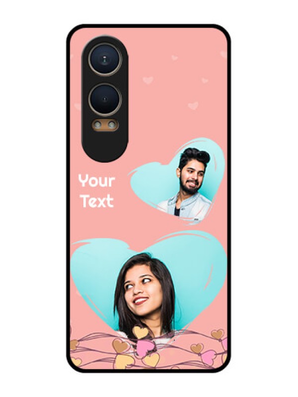 Custom OnePlus Nord Ce 4 Lite 5G Custom Metal Phone CaseLove Doodle Design