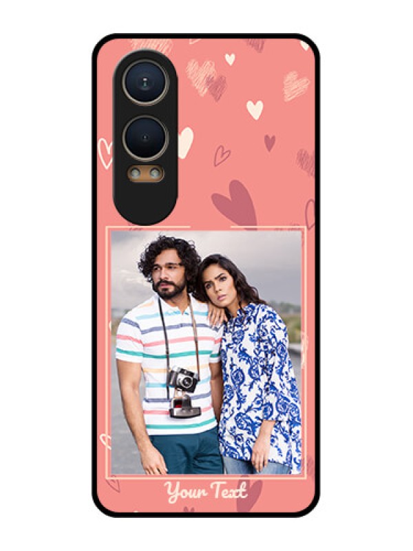 Custom OnePlus Nord Ce 4 Lite 5G Custom Metal Phone CaseLove Doodle Art Design