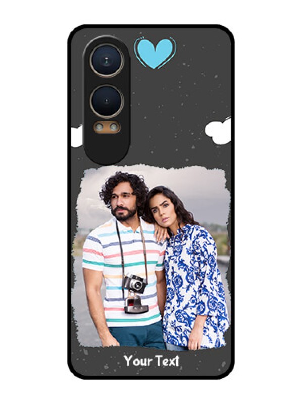 Custom OnePlus Nord Ce 4 Lite 5G Custom Metal Phone CaseSplashes With Love Doodles Design