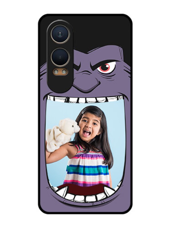 Custom OnePlus Nord Ce 4 Lite 5G Custom Metal Phone CaseAngry Monster Design