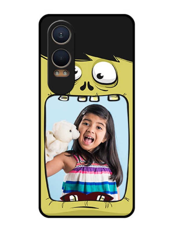 Custom OnePlus Nord Ce 4 Lite 5G Custom Metal Phone CaseCartoon Monster Back Case Design