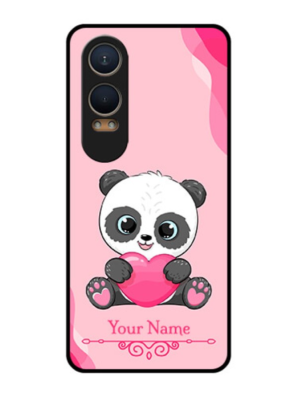 Custom OnePlus Nord Ce 4 Lite 5G Custom Metal Phone CaseCute Panda Design
